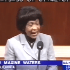 maxine waters clinton impeachment
