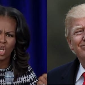 Michelle Obama Trump mediocre