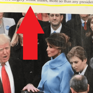 history textbook Trump