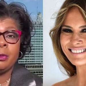 April Ryan Melania Trump