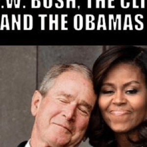 obama bush same team