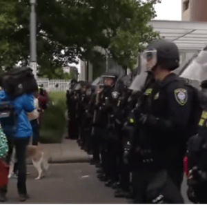 ice protest