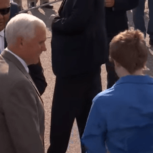 Mike Pence tarmac