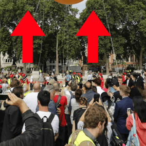 Trump London protest