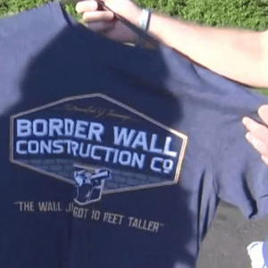 student wall shirt apology