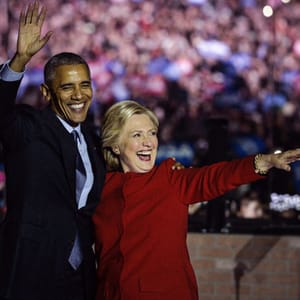 Barack Obama Hillary Clinton 2018 donations