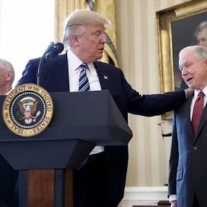 trump lobby fire sessions