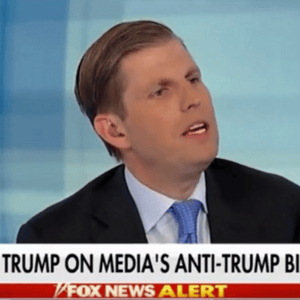 eric trump white powder