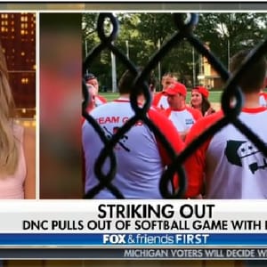 dnc rnc softball game