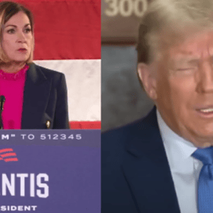 The Trump campaign is firing back after Republican Iowa Governor Kim Reynolds officially endorsed Ron DeSantis for President.