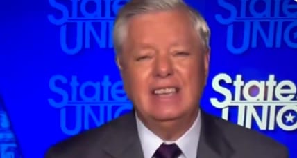 Senator Lindsey Graham (R-SC) invoked actions taken during World War II as a seeming justification for civilian deaths ongoing in Palestine.