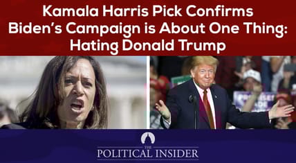 Biden and Harris Hate Donald Trump