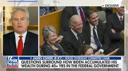 Hunter Biden subpoena House Oversight financial records James Comer Jamie Raskin