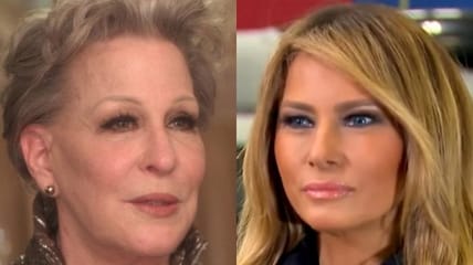 bette midler melania trump