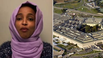 Ilhan Omar Defund the Pentagon