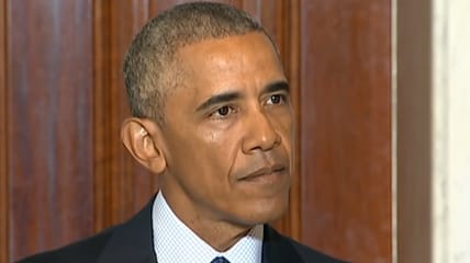 Barack Obama blasted Hispanics who voted for Trump, suggesting their opposition to gay marriage led them to turn a blind eye to the President's racism.