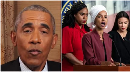 Members of the far-left 'Squad' fired back at Barack Obama after the former President criticized "snappy" slogans like "defund the police" as a losing political argument.