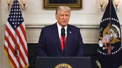 President Trump, in what he described as the "most important speech I've ever made," claims "bad things happened" during the election.