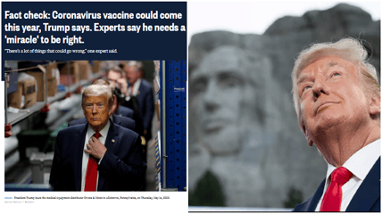 A look at the media's attempts to 'fact-check' President Trump's predictions on the availability of a COVID-19 vaccine shows exactly why journalism is a dying industry.
