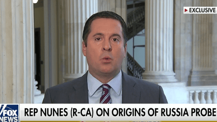 Rep. Devin Nunes plans to submit a criminal referral to the Department of Justice following the release of newly declassified FBI messages from former FBI agent Peter Strzok.