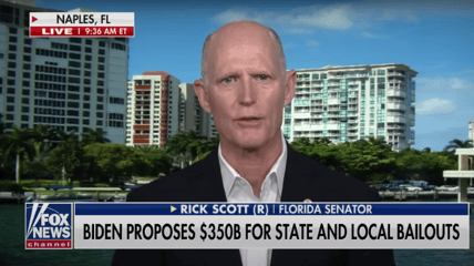 Republican Sen. Rick Scott Says ‘We Should Not Have Florida Taxpayers Bailing Out New York’