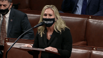 Marjorie Taylor Greene is facing a growing number of critics from within the Republican party over controversial words and actions she engaged in prior to her becoming a congresswoman.