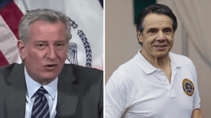 New York City Mayor Bill de Blasio blasted Governor Andrew Cuomo as "disgusting" and "creepy" over recent sexual harassment claims.