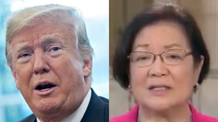 Trump Hirono