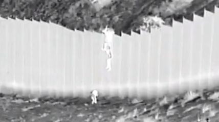 Disturbing Video Shows Toddler Sisters Being Dropped By Smugglers From Atop 14-Foot Border Wall