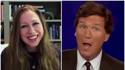 chelsea clinton tucker carlson