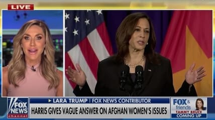 Lara Trump Blasts Kamala Harris And Michelle Obama For Their 'Hypocritical' Silence On Afghan Women