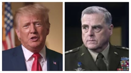 President Donald Trump has issued a statement suggesting General Mark Milley should be tried for "treason" if reports that the Joint Chiefs Chairman secretly called China in case the former President went "rogue" are true.