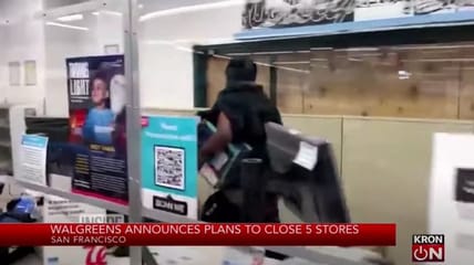 Walgreens announced Tuesday that they are closing five stores in San Francisco due to an uptick in "organized theft" in the Democrat-dominated city.