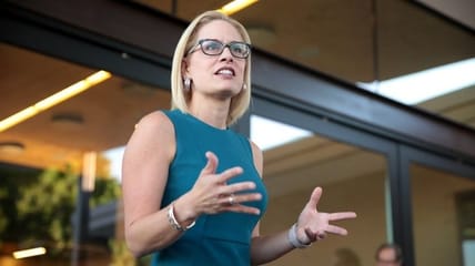 For Left-Wing Activists, Kyrsten Sinema's Rights End At The Restroom Door