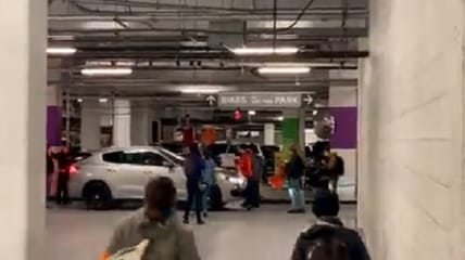 A group of climate activists swarmed Senator Joe Manchin's car as he attempted to leave a parking garage, temporarily blocking his exit while shouting repeatedly.