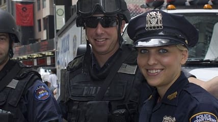 police assaulted
