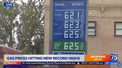 The Biden administration is preemptively warning Americans that energy and gas prices will likely go higher as a result of Russia's invasion of Ukraine and the subsequent sanctions imposed upon them.