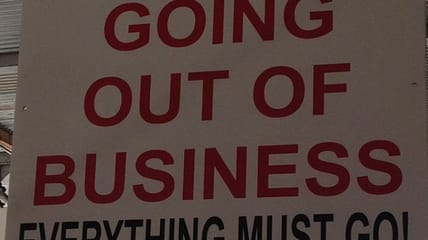 small businesses closing