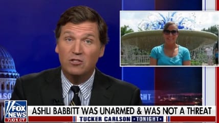Fox News host Tucker Carlson, as other major media networks were airing the first televised hearing of the House Select Committee investigating January 6, bragged that his network wasn't engaging in the propaganda.