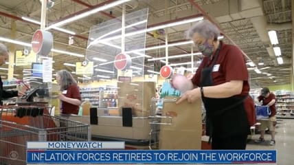 Thinking Of Retiring? Think Again - Inflation Making Many Retirees Return To Work