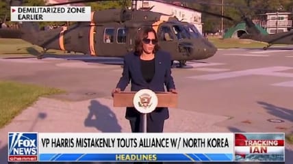 Vice President Kamala Harris was mocked on social media after mistakenly praising America's "strong alliance" with "the Republic of North Korea."
