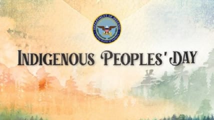 The Department of Defense, having resolved all matters relating to the defense of our nation apparently, took a swipe at Christopher Columbus by celebrating 'Indigenous People's Day.'