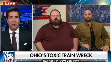 Trent Conaway, mayor of East Palestine, Ohio, site of a disastrous train derailment that released toxic chemicals into the air, onto the ground, and into the water of that community, slammed President Biden over his surprise visit to Ukraine.