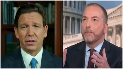 NBC anchor Chuck Todd took issue with Ron DeSantis' plan for schools to teach the perils of Communism, suggesting he was "politicizing" an ideology that has killed millions.