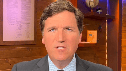 Tucker Carlson released a blistering video commentary Wednesday evening, slamming "liars" trying to silence people by "force," and hinting there are still "some" places Americans can go to speak the truth.