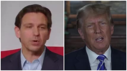 Ron DeSantis called out Donald Trump's record on crime prompting the former President's campaign team to slam the Florida governor as a "phony."