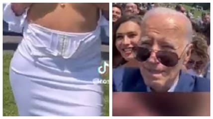 In one of the more disgraceful displays ever witnessed at the White House, transgender activists filmed themselves baring their breasts at a 'Pride' celebration.