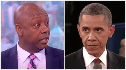 Senator Tim Scott shredded former President Barack Obama for his inability to bring the country together on race relations saying he "missed a softball moving at slow speed with a big bat."