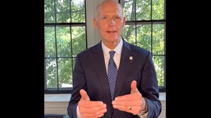 Senator Rick Scott issued a warning to "socialists and communists" that they are not welcome in Florida, and liberals had a veritable meltdown.