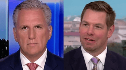 House Speaker Kevin McCarthy reportedly threatened Eric Swalwell after the California Democrat called out his colleague for being "a weak man."